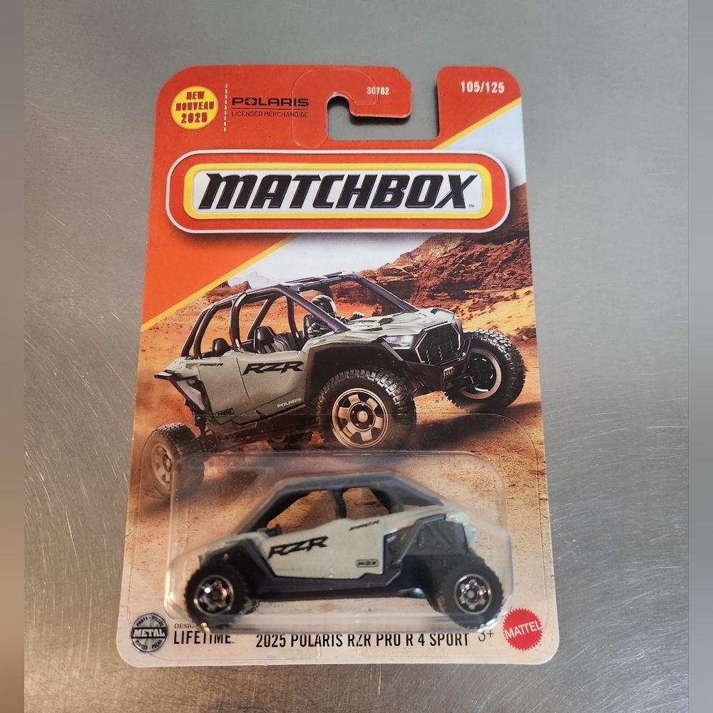 Matchbox Polaris RZR PRO R 4 Sport Toy